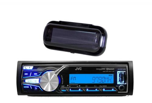 Kdx31mbs marine boat yacht bluetooth aux/usb ipod iphone input radio splashcover