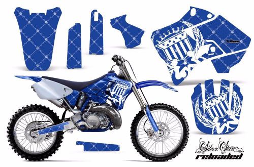 Yamaha graphic kit amr racing bike decal yz 125/250 decals mx parts 96-01 ssr wu