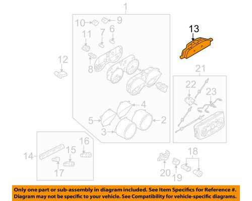 Chevrolet gm oem 2005 aveo-clock 96803550