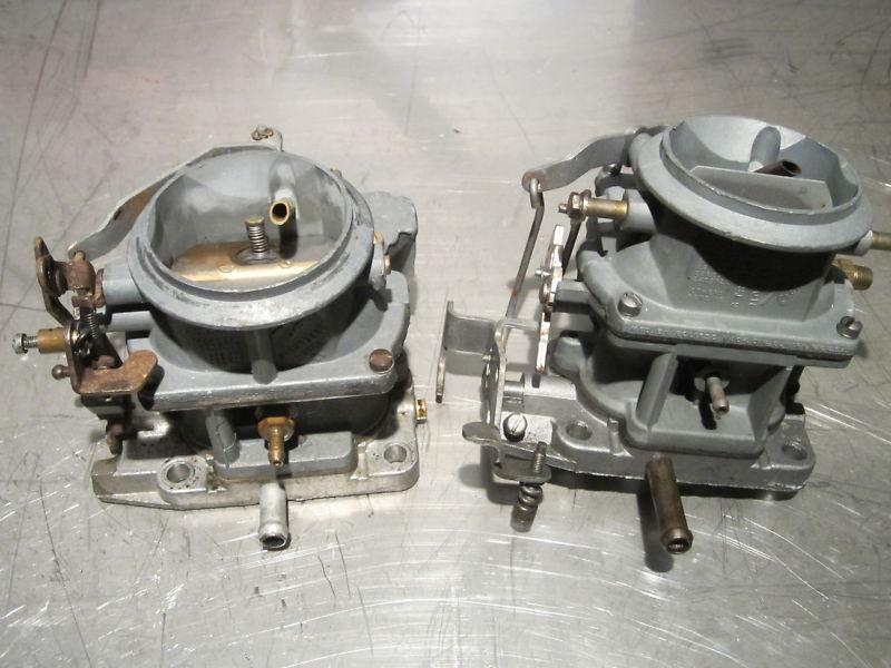 2 vintage stromberg carbs / bendix / model ww