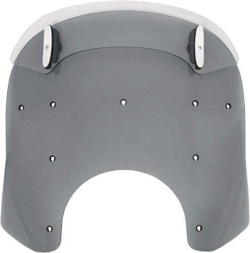 Memphis shades mdp63210 drop top replacement plastic harley road king 17-20 blk