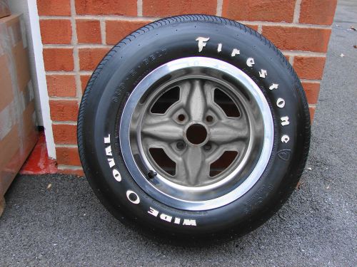 71 72 73 74 75 chevrolet vega gt rally wheel &amp; a70-13 firestone wide oval tire