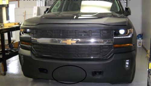 Lebra front end mask bra fits 2016 chevy silverado 1500 w/fog lights w/o prk ast