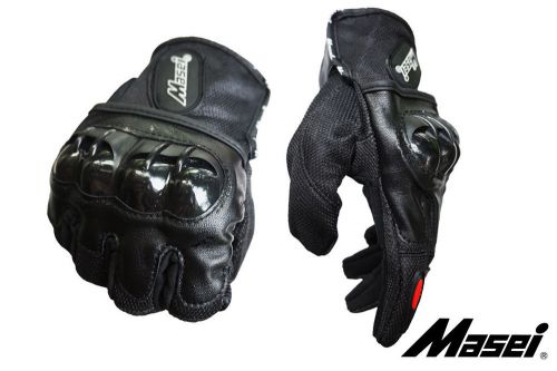 Masei helmet 101 black glove motorcycle motocross bike jacket icon gloves 001