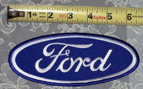 2 3/4&#034; x 6 1/2&#034; ford oval classic embroidered uniform patch best quality on ebay
