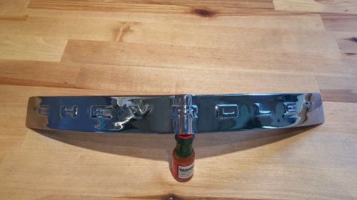 1941 chevrolet grill emblem triple plated