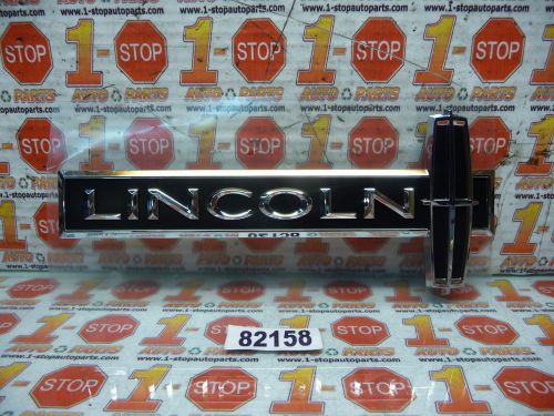 07 08 lincoln mark lt name plate emblem 7l3z-16720-b oem