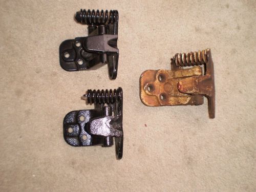 3 left lower door hinges 66-67 gm a body buick gs chevy ss olds 442 pontiac gto