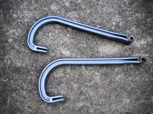 Arctic cat snowmobile zr zl thundercat zrt grey silver ski loops  handles