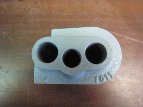 Parker 8 x 1 1/2 radius block tubing bender die for 1/2" tubing free shipping