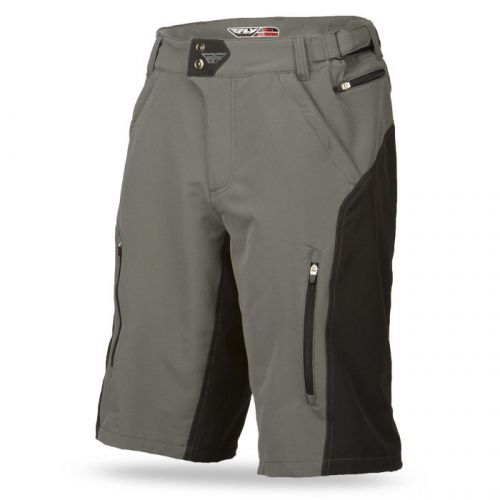 Fly racing warpath mens shorts black/gray