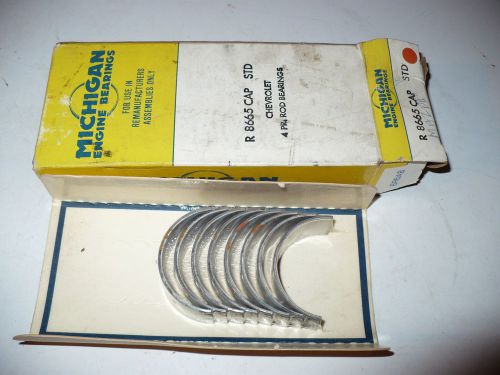 Nos chevrolet 85 1.4 ltr, 98 1.6 ltr 1976-87  rod bearings 8665cap