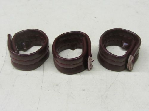 73 75 corvette rear compartment door pull set dark red