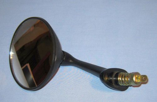 Universal snowmobile spring loaded left mirror polaris yamaha ski-doo arctic cat