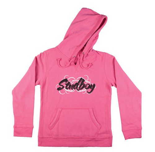 Stud boy "girls" pink hoodie, med