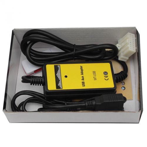 Smart design car usb aux-in adapter radio interface for camry corolla highlander
