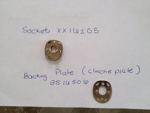 Lift the dot fasteners, sockets backing plate  25 sets= 50 pieces