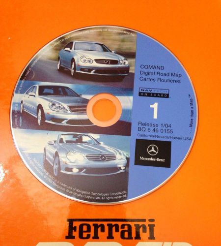 2001 2002 2003 s600 s500 s430 s55 cl600 cl500 cl55 navigation cd disc #1 ca nv