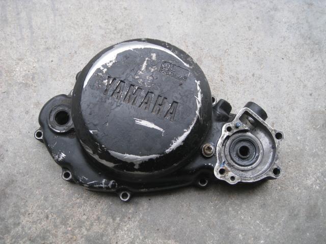 1983 yamaha yz80 -  right engine side cover