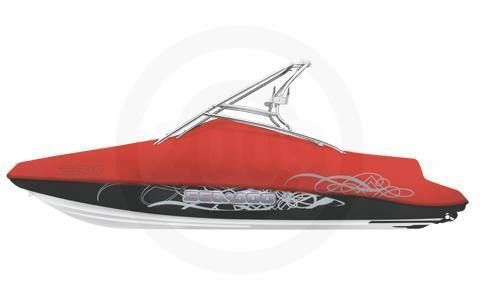 Sea doo 210 sp &amp; wake cover '10 viper red new oem