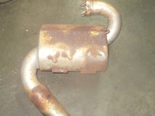 Polaris fusion 2004 700 exhaust slp muffler canister  b