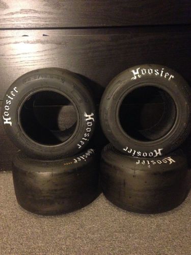 Set of 4 hoosier 4.5/10.5-6 kart/drift trike tires (r70)