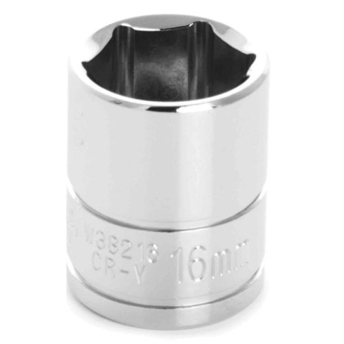 Performance tool w38216 socket socket-3/8'' dr 6pt std. 16mm