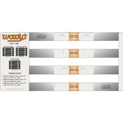 13.5",14" &amp; 15" x 128 track template