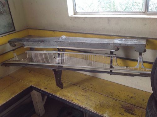 1968 chevelle header panel,grill,lower valance, center surport