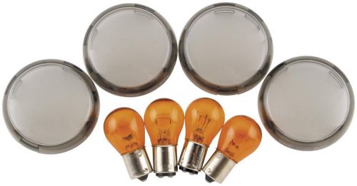 Biker's choice turn signal lens kit smoke 161031