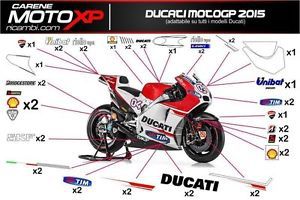 Stickers decal moto ducati 899 1199 panigale  motogp 2015