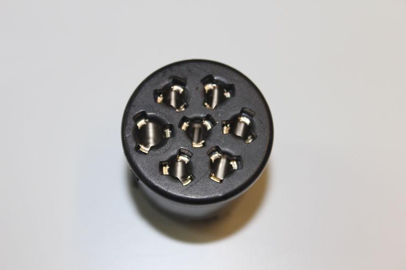 HD 7 POLE ROUND TRAILER CONNECTOR PLUG , US $15.00, image 3
