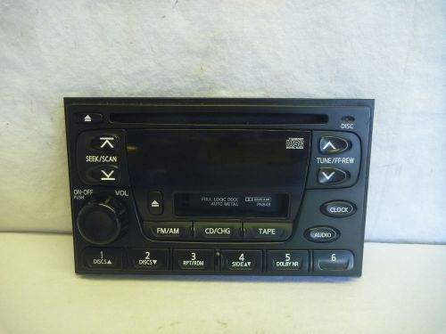 00 01 nissan xterra radio cd cassette face plate 28188-7z500 fp53002