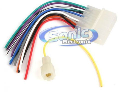 Scosche su01b wiring harness for select 1985-1995 subaru vehicles