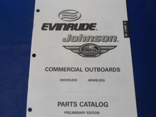 1998 evinrude johnson parts catalog , commercial outboards