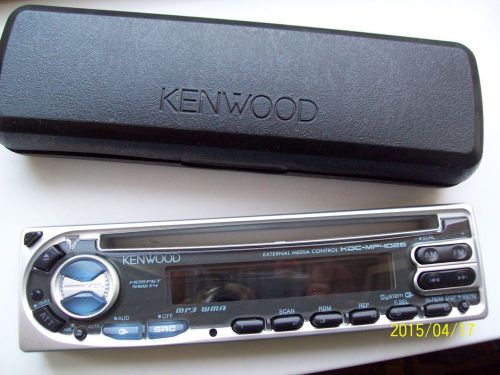Front plate face radio cd mp3  kenwood  kdc-mp4026