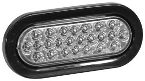 Global industrial 6-1/2" oval clear strobe light