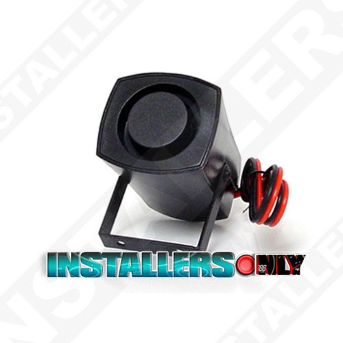 Dei 513t interior mini piezo car alarm hideaway siren