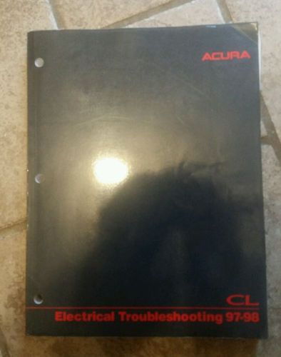 1997-1998 (97-98) acura cl 2.2cl 2.3cl 3.0cl electrical troubleshooting manual
