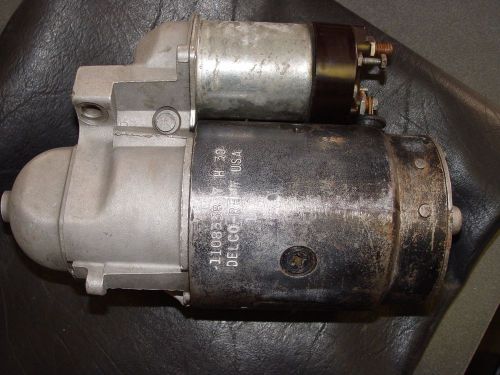 68 corvette starter gm 1108338 327/300 turbo 400 auto rare 7 h 30 67 aug 30