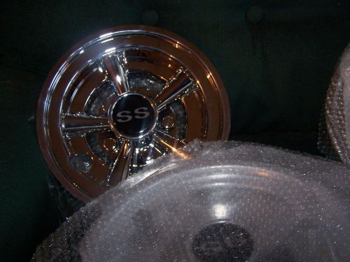 4 new golf cart hub caps wheel cover chevy ss never been installed 8 inch wheel
