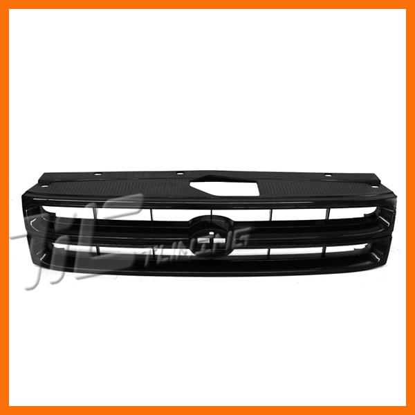 93-94 toyota tercel black front plastic grille replacement assembly