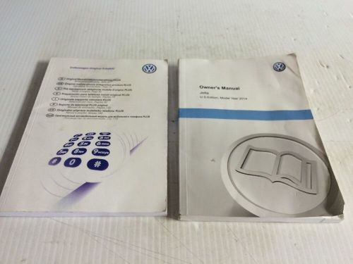 2014 vw jetta owner&#039;s manual includes mobile phone integration plus manul