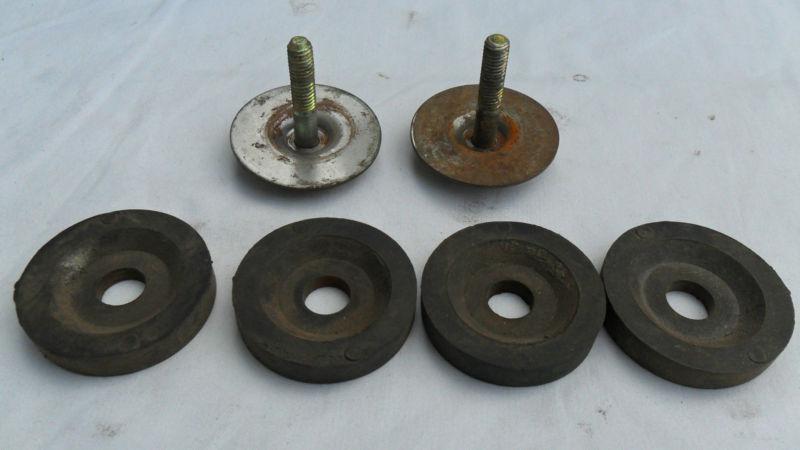 Porsche 356 original rear bumper rubber spacers and grommets, US $30.00, image 2
