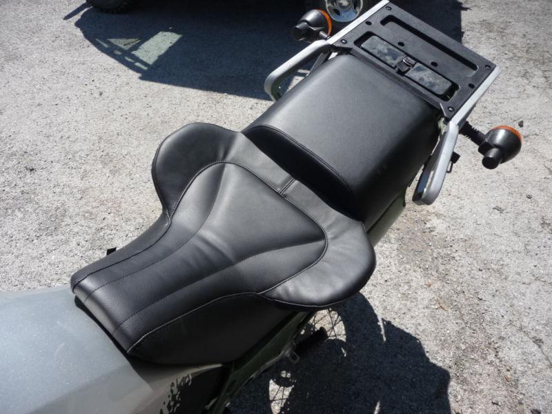 Kawasaki klr650 lowered single bucket seat   