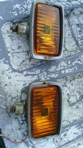 1970 1971 72 73 74 ford maverick grabber comet gt orig grille lh sport lamp lens