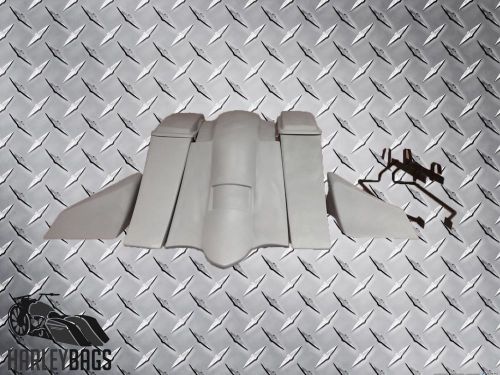 Suzuki c50 / c90 boulevard custom bagger 6" out &amp; down saddlebags and fender