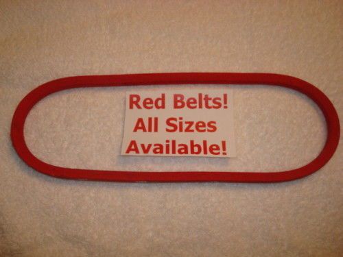 Racing lawn mower 1/2&#034; red belt.the best! 1/2&#034;x37&#034;