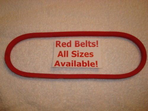 Racing lawn mower 1/2" red belt.the best! 1/2"x37"