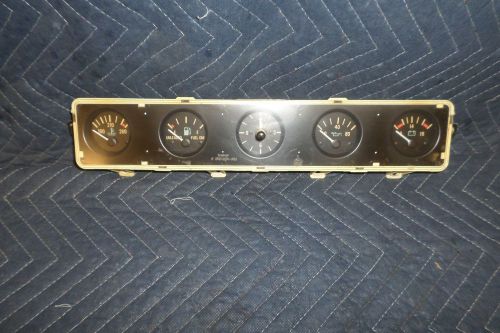 87 88 89 90 91 jeep wrangler yj gauge cluster with clock